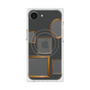 プレミアムスクエアケース with SnapMag［ Photo Frames - Gray ］