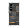 プレミアムスクエアケース with SnapMag［ Photo Frames - Gray ］