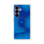 プレミアムスクエアケース with SnapMag［ CASEPLAY Winding Pattern - Blue ］