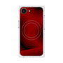 プレミアムスクエアケース with SnapMag［ CASEPLAY Winding Pattern - Red ］