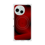 プレミアムスクエアケース with SnapMag［ CASEPLAY Winding Pattern - Red ］