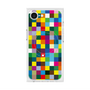プレミアムスクエアケース with SnapMag［ CASEPLAY Rainbow Check ］