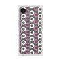 プレミアムスクエアケース with SnapMag［ オリジナル - CASEPLAYイニシャル総柄 - ピンク ］