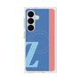 プレミアムスクエアケース with SnapMag［ オリジナル - initial color line - Z blue ］