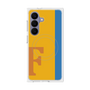 プレミアムスクエアケース with SnapMag［ オリジナル - initial color line - F orange ］