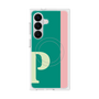 プレミアムスクエアケース with SnapMag［ オリジナル - initial color line - P green ］