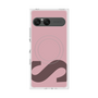 プレミアムスクエアケース with SnapMag［ オリジナル - initial color - S dusty pink ］