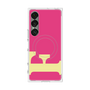 プレミアムスクエアケース with SnapMag［ オリジナル - initial color - F pink ］