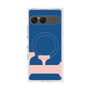プレミアムスクエアケース with SnapMag［ オリジナル - initial color - F navy ］