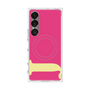プレミアムスクエアケース with SnapMag［ オリジナル - initial color - J pink ］