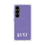 プレミアムスクエアケース with SnapMag［ オリジナル - INTJ 建築家 - アルファベット - パープル ］