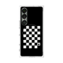 プレミアムスクエアケース with SnapMag［ Racing checkered flag - レーシングチェッカーフラッグ ］
