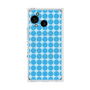 プレミアムスクエアケース with SnapMag［ Big Dot - Blue ］