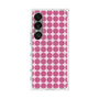 プレミアムスクエアケース with SnapMag［ Big Dot - Pink ］