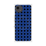 プレミアムスクエアケース with SnapMag［ Shower Dot - Blue ］