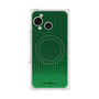 プレミアムスクエアケース with SnapMag［ Dot Gradation - Green ］