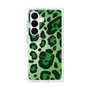 プレミアムスクエアケース with SnapMag［ Leopard - Green ］