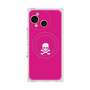 プレミアムスクエアケース with SnapMag［ スカル - Pink ］