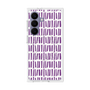 プレミアムスクエアケース with SnapMag［ Nordic - Purple ］
