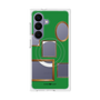 プレミアムスクエアケース with SnapMag［ Photo Frames - Green ］