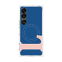 プレミアムスクエアケース with SnapMag［ オリジナル - initial color - L navy ］