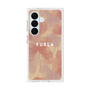 プレミアムスクエアケース with SnapMag［ FURLA - FLOWER VELATO-01 ］