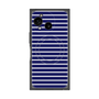 プレミアムスクエアケース with SnapMag［ Middle Border - Blue ］