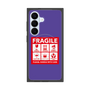 プレミアムスクエアケース with SnapMag［ FRAGILE Sticker - Purple ］