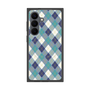 プレミアムスクエアケース with SnapMag［ Argyle - Blue ］