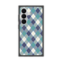 プレミアムスクエアケース with SnapMag［ Argyle - Blue ］