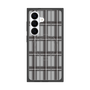 プレミアムスクエアケース with SnapMag［ Tartan Check - Gray ］