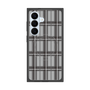 プレミアムスクエアケース with SnapMag［ Tartan Check - Gray ］