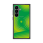プレミアムスクエアケース with SnapMag［ CASEPLAY Winding Pattern - Green ］