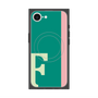 プレミアムスクエアケース with SnapMag［ オリジナル - initial color line - F green ］