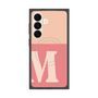 プレミアムスクエアケース with SnapMag［ オリジナル - initial two tone - M pink ］