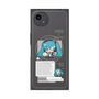 プレミアムスクエアケース with SnapMag［ しろたん×初音ミク - 初音ミク - インフォグラフィック ］