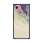 プレミアムスクエアケース with SnapMag［ Marble Purple ］