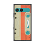 プレミアムスクエアケース with SnapMag［ RETORO CASSETTE TAPE - Opacity White ］