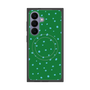 プレミアムスクエアケース with SnapMag［ Drawing Dot - Green ］