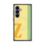 プレミアムスクエアケース with SnapMag［ オリジナル - initial color line - Z yellow ］