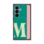 プレミアムスクエアケース with SnapMag［ オリジナル - initial color line - M green ］