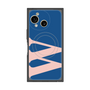 プレミアムスクエアケース with SnapMag［ オリジナル - initial color - W navy ］