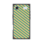 プレミアムパネル with MagSafe［ Small Stripe - Green × Orange ］