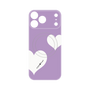 プレミアムパネル with MagSafe［ Two Hearts - Purple ］