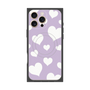 プレミアムパネル with MagSafe［ Dot Hearts - Purple ］