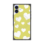 プレミアムパネル with MagSafe［ Dot Hearts - Yellow ］