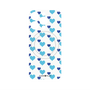 プレミアムパネル with MagSafe［ Stripe Hearts - Blue ］