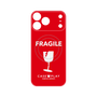 プレミアムパネル with MagSafe［ FRAGILE - Red ］