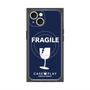 プレミアムパネル with MagSafe［ FRAGILE - Navy ］