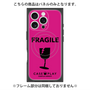 プレミアムパネル with MagSafe［ FRAGILE - Pink ］